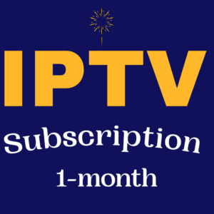 1-month IPTV subscription