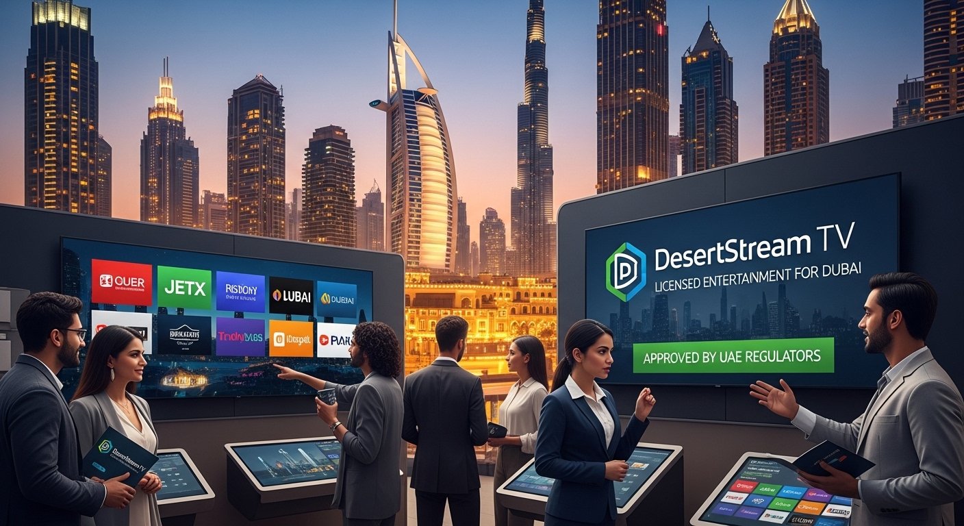 legal IPTV providers Dubai