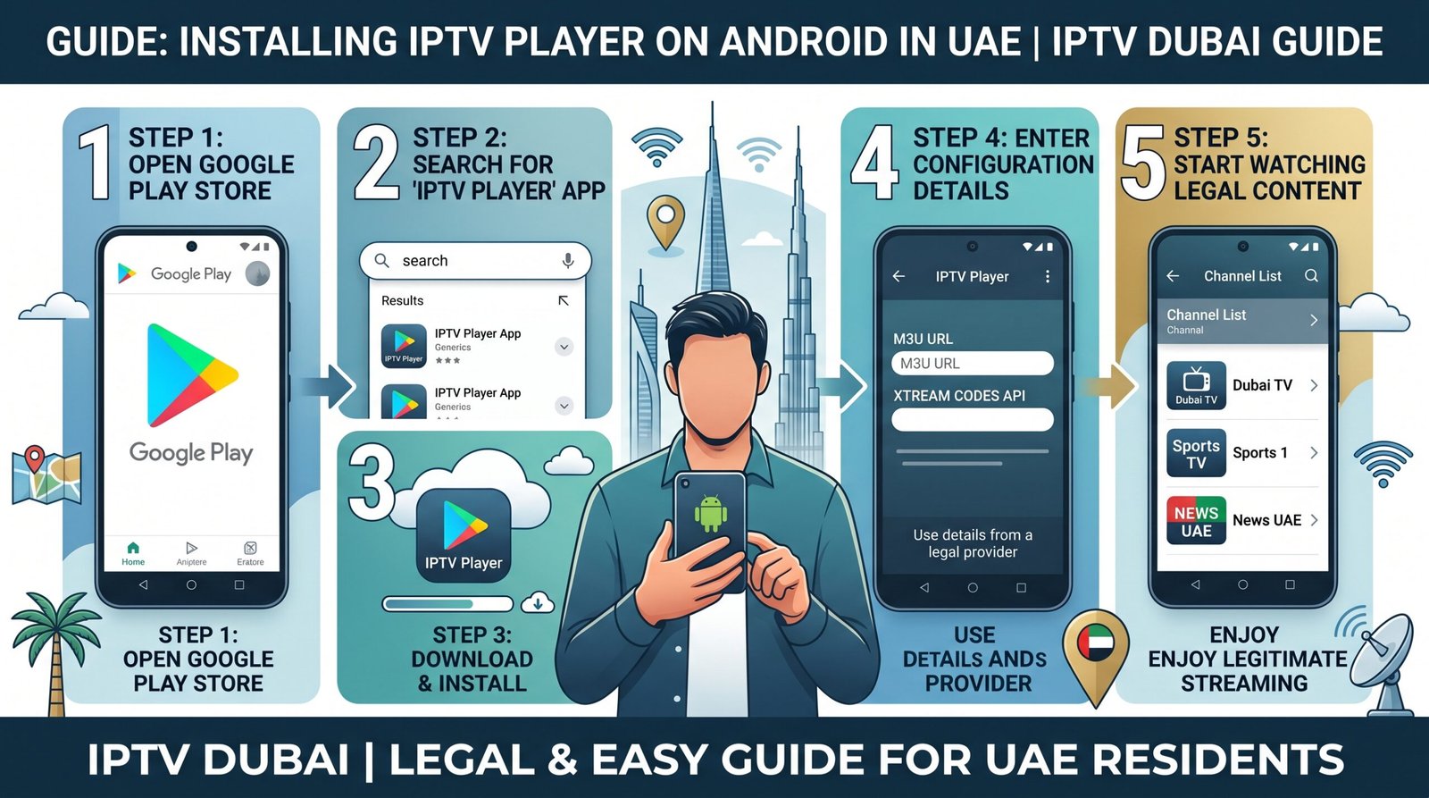 Install IPTV on Android Phones