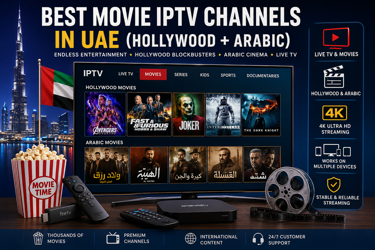 Best Movie IPTV Channels